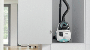 Máy Hút Bụi Có Dây Bosch Series 4 ProHygienic, 2000W HMH.BGS21WHYG