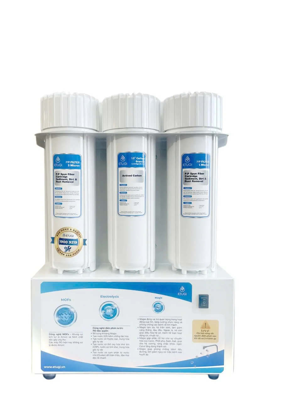 Máy Lọc Nước Ion Kiềm ETUGI HMH.ETG102GC