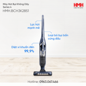 Máy Hút Bụi Không Dây 2 Trong 1 Bosch Flexxo Gen2, Series 4, 28V HMH.BCH3K2851