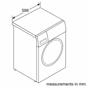 Máy Giặt Bosch 9kg HMH.WAT28482SG Series 6
