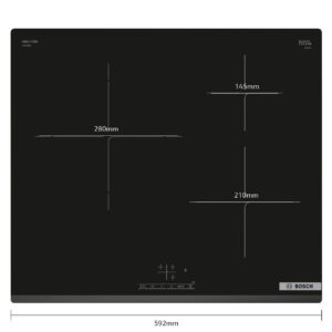 Bếp từ Bosch 60cm Serie 4 HMH.PUJ63KBB5E
