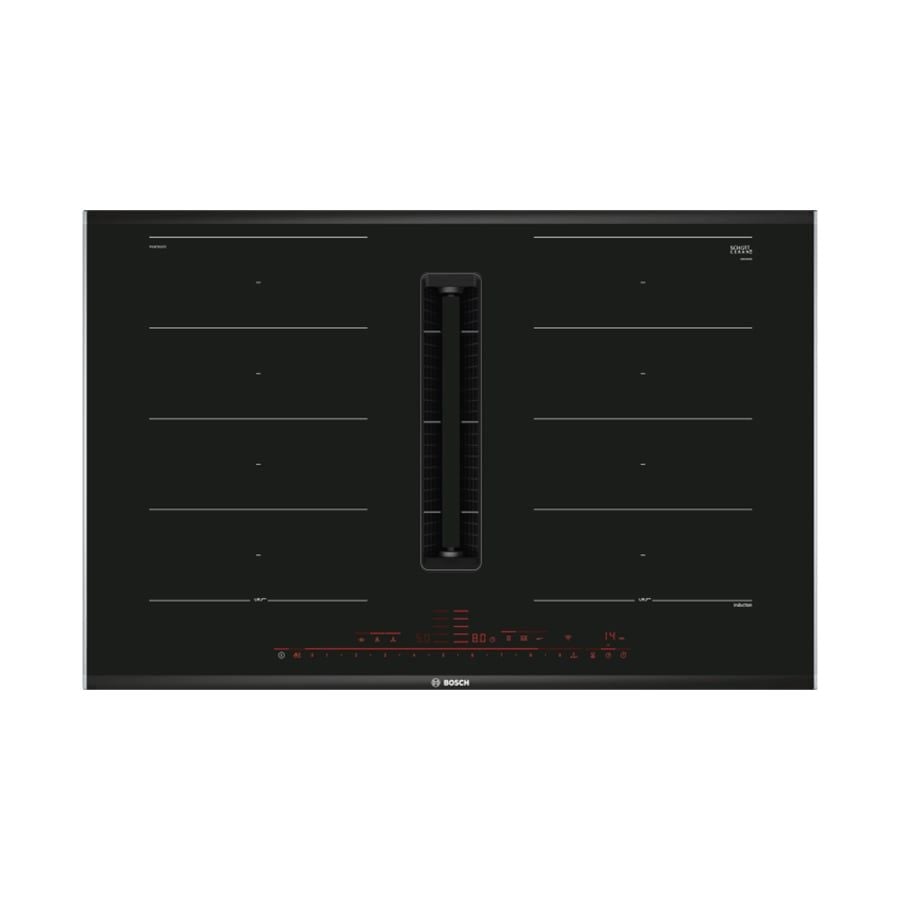 Bếp Từ Bosch Kết Hợp Hút Mùi Home Connect HMH.PXX875D67E Serie 8